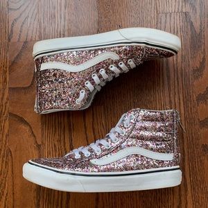 Vans Chunky Glitter Sk8-Hi Women’s Sz 6.5